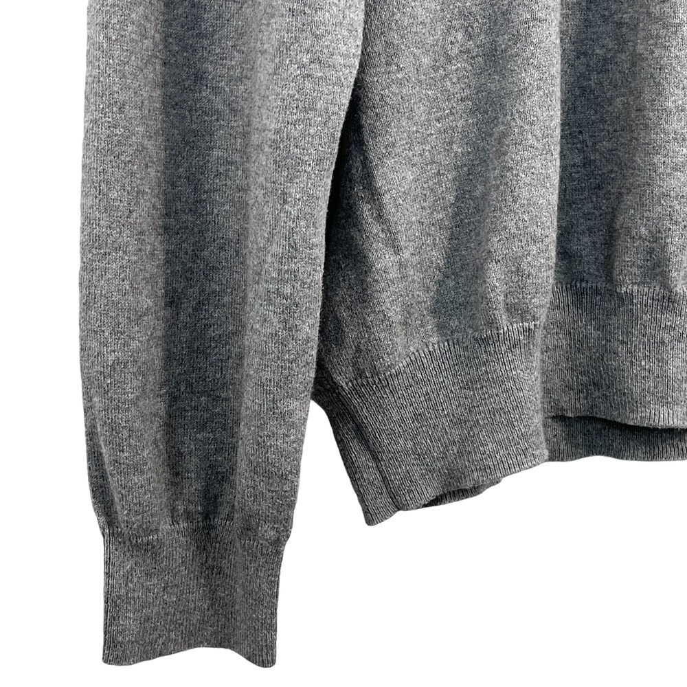 J.Crew Men's V-neck Cotton with Cashmere Long Sleeve Sweater Size XL - Picture 4 of 9